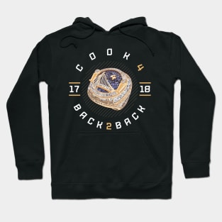 Quinn Cook 4 Back 2 Back Championship Ring 2017-18 Hoodie